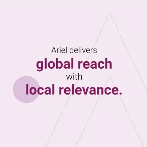 Ariel LinkedIn post